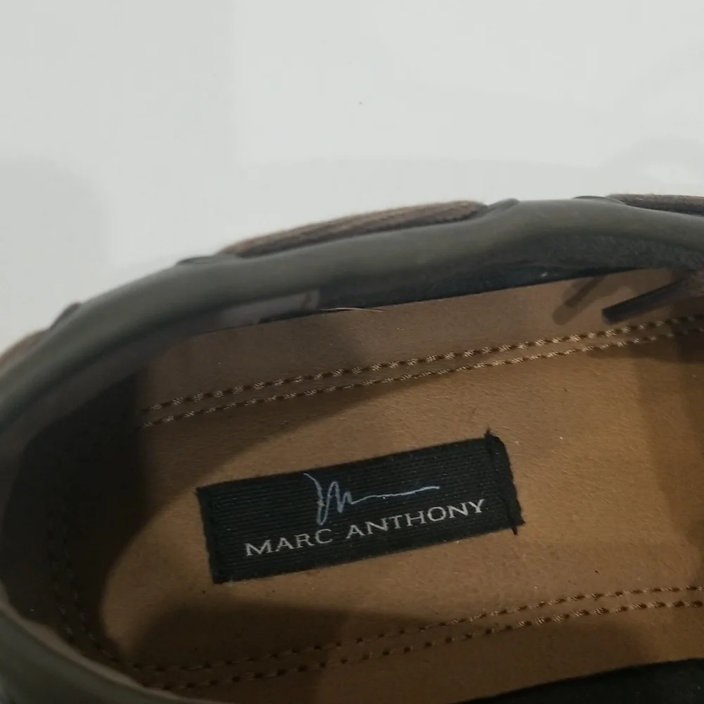 MARC ANTHONY Maascot Grayish Brown Slip On Loafer Boat Shoes